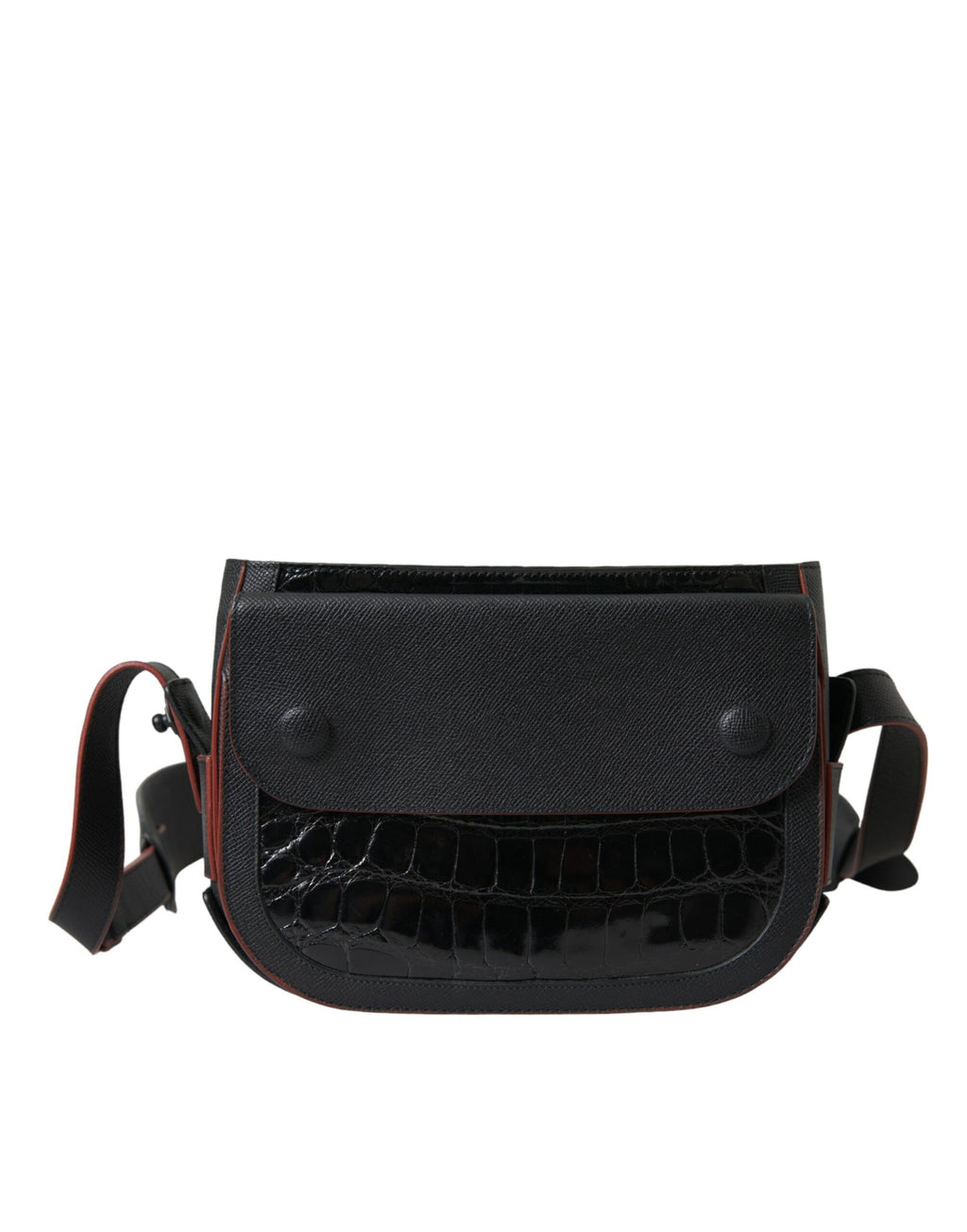 Balenciaga Black Exotic Leather Shoulder Crossbody Camera Bag - Ginchy