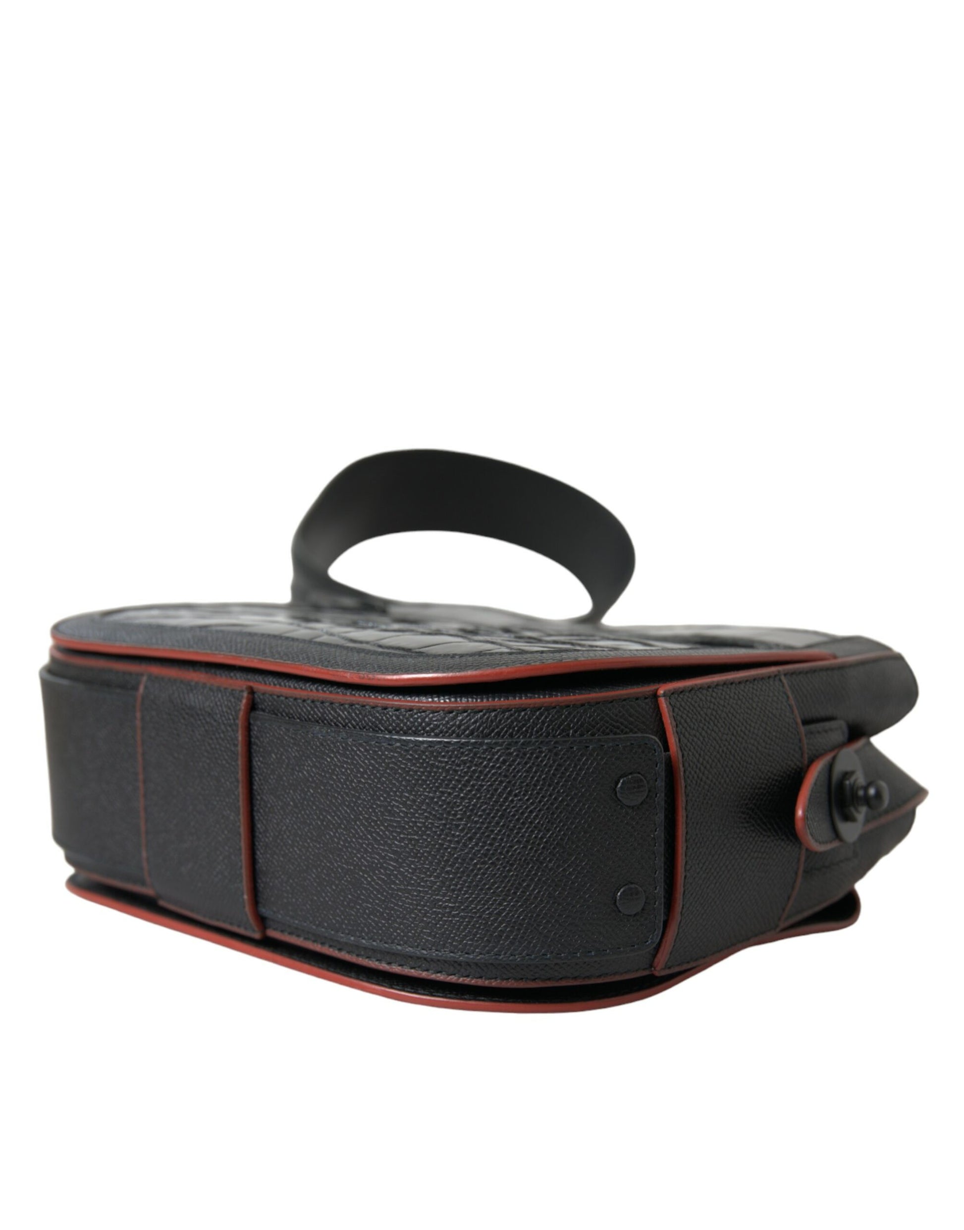 Balenciaga Black Exotic Leather Shoulder Crossbody Camera Bag - Ginchy