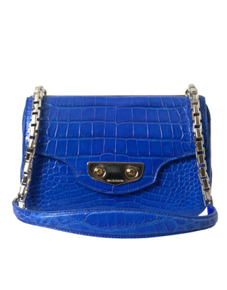 Balenciaga Blue Exotic Leather Neo Classic Purse Shoulder Handbag Bag - Ginchy