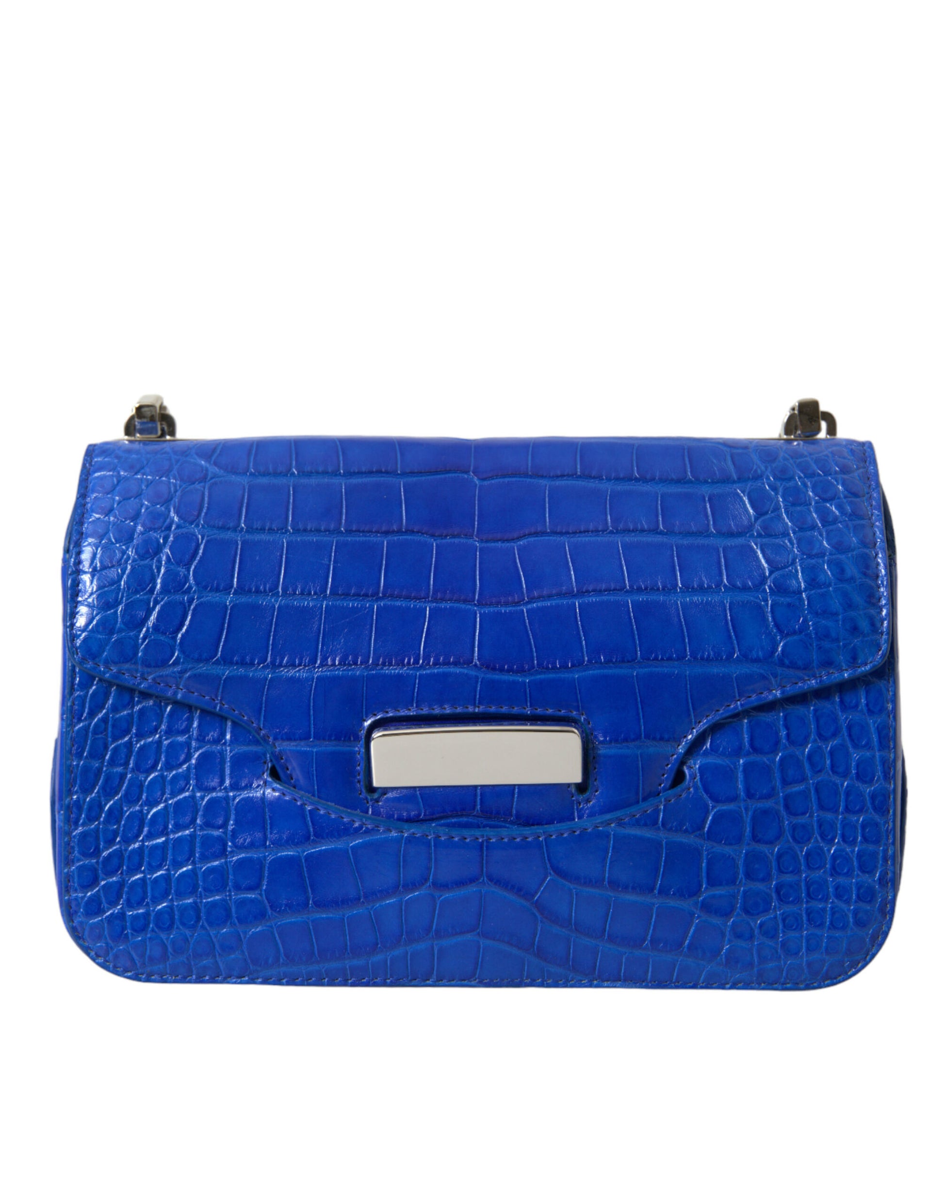 Balenciaga Blue Exotic Leather Neo Classic Purse Shoulder Handbag Bag - Ginchy