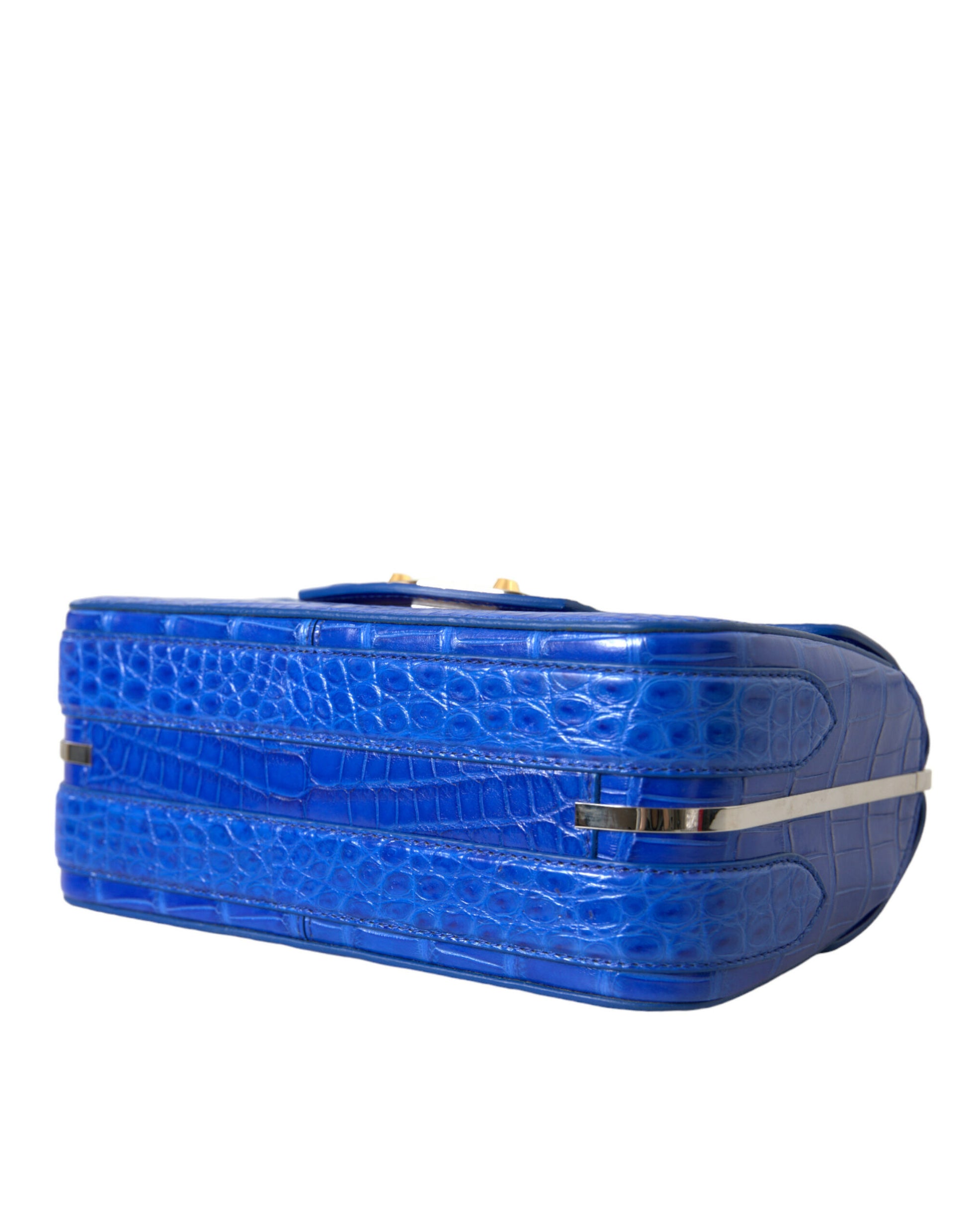 Balenciaga Blue Exotic Leather Neo Classic Purse Shoulder Handbag Bag - Ginchy