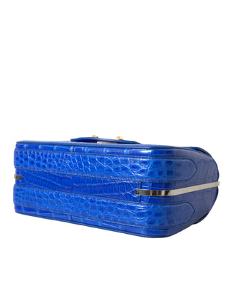 Balenciaga Blue Exotic Leather Neo Classic Purse Shoulder Handbag Bag - Ginchy