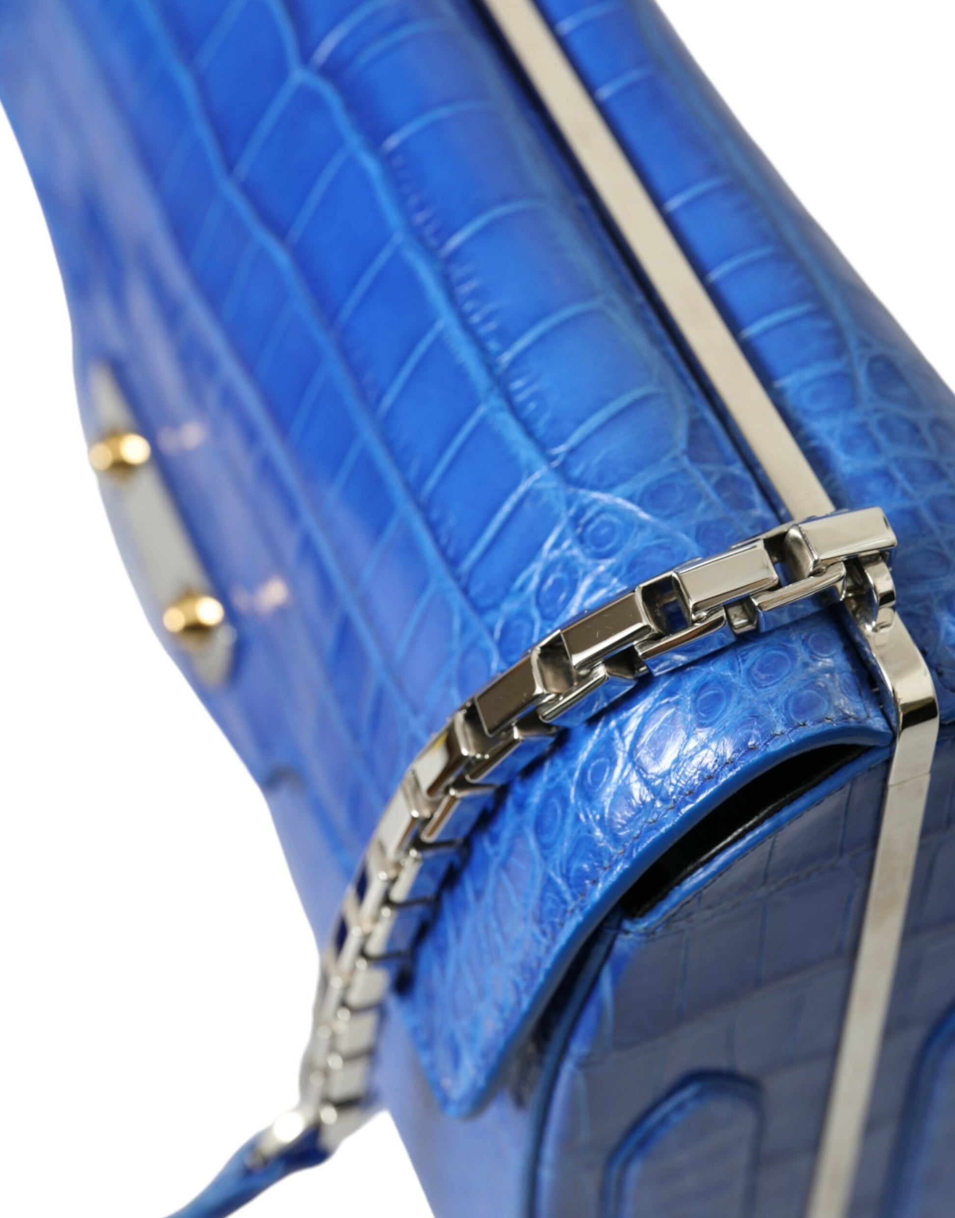Balenciaga Blue Exotic Leather Neo Classic Small Shoulder Bag - Ginchy