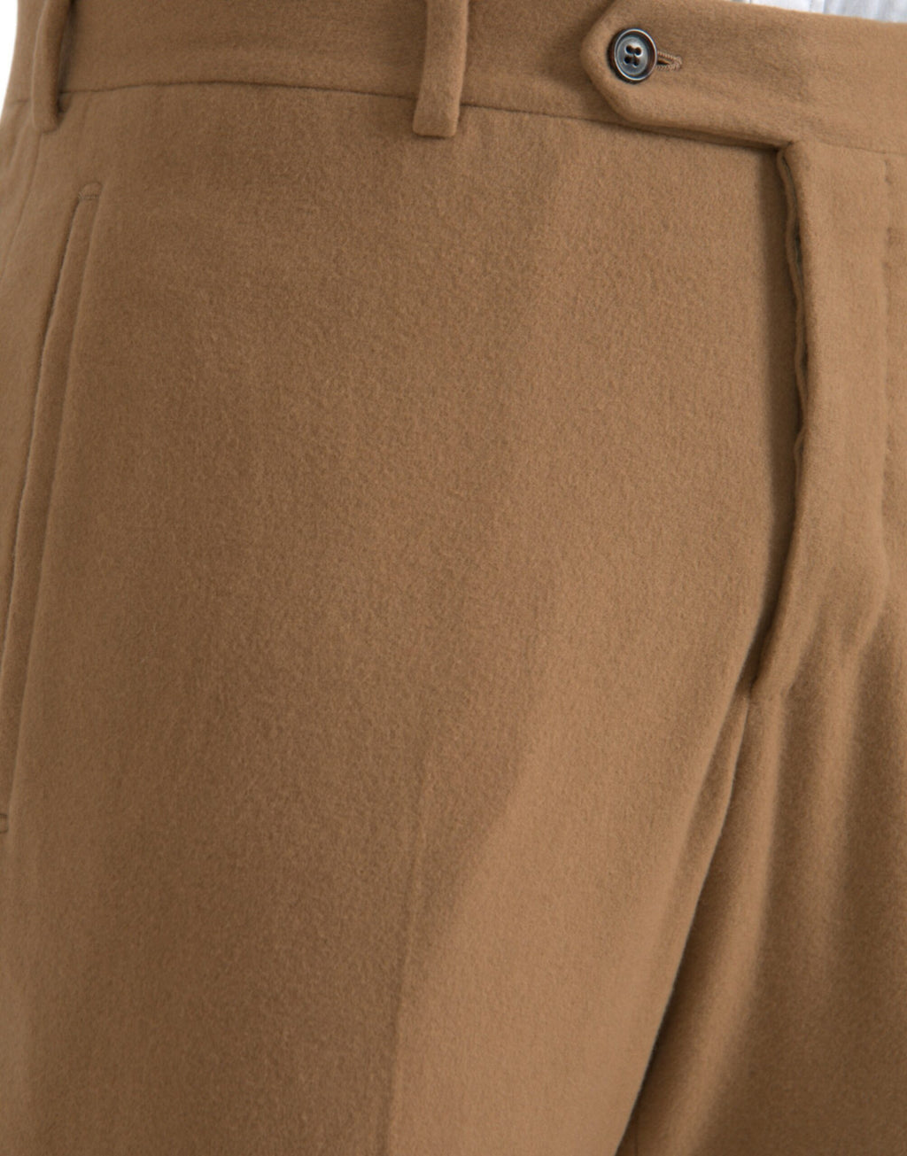 Prada Beige Cashmere Men Straight Fit Dress Pants - Ginchy