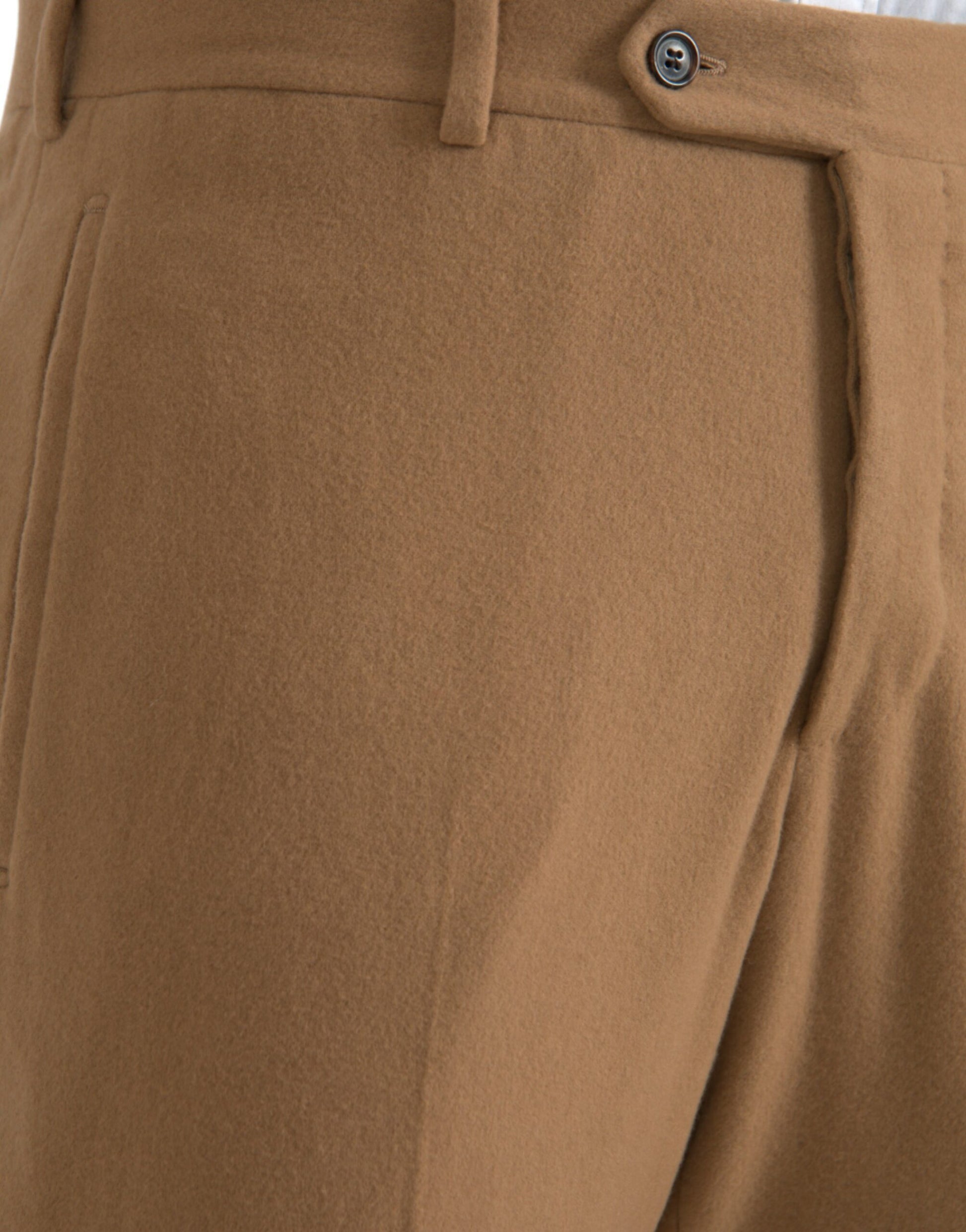 Prada Beige Cashmere Men Straight Fit Dress Pants - Ginchy