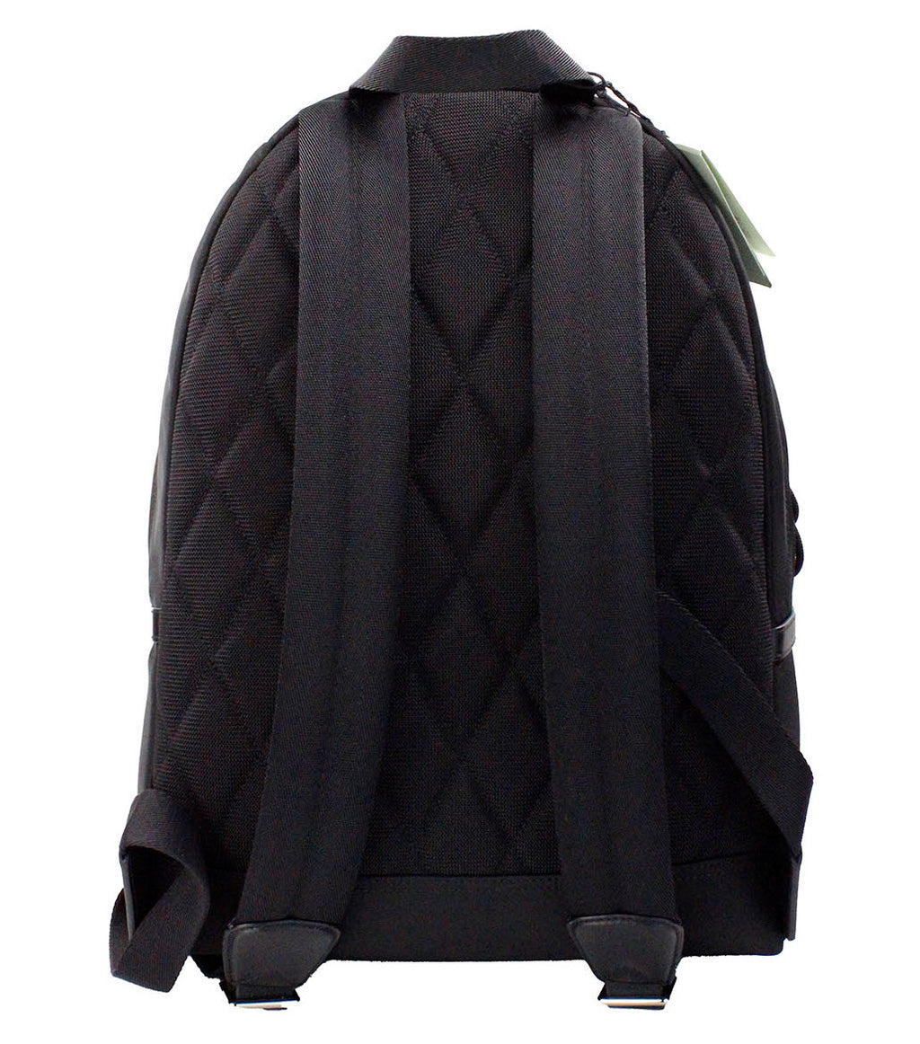 Burberry Abbeydale Branded Stamp Black Nylon Backpack Shoulder Bookbag - Ginchy