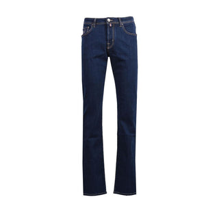 Jacob Cohen Blue Cotton Jeans & Pant - Ginchy