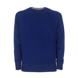Emilio Romanelli Blue Cashmere Men Sweater - Ginchy
