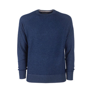 Emilio Romanelli Light Blue Cashmere Men Sweater - Ginchy