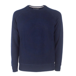 Emilio Romanelli Blue Cashmere Men Sweater - Ginchy