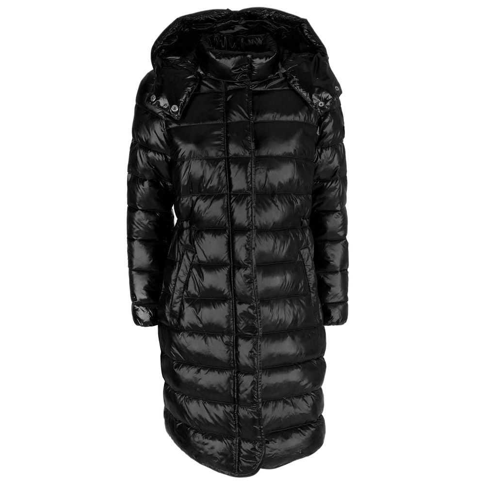 Yes Zee Black Polyamide Women Jacket - Ginchy