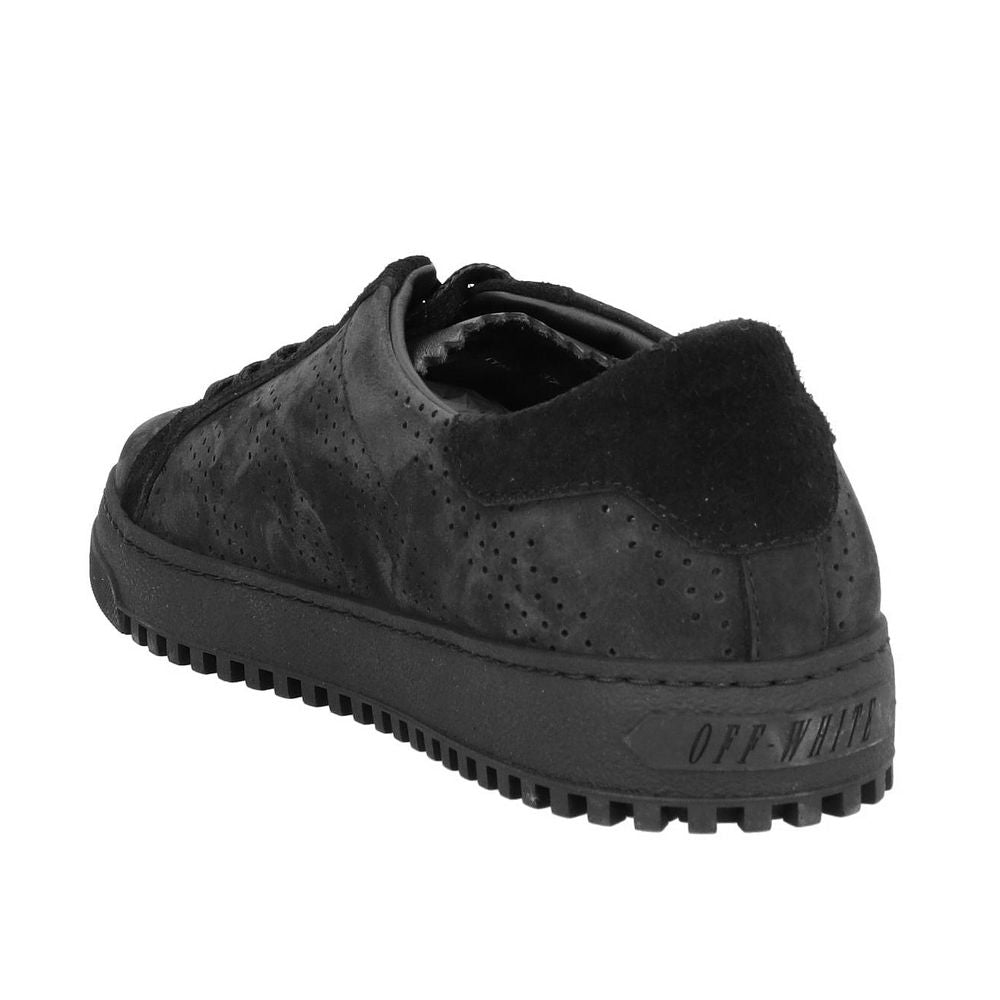 Off-White Black Calfskin Women Sneaker - Ginchy