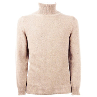 Emilio Romanelli Beige Cashmere Men Sweater - Ginchy