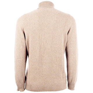 Emilio Romanelli Beige Cashmere Men Sweater - Ginchy