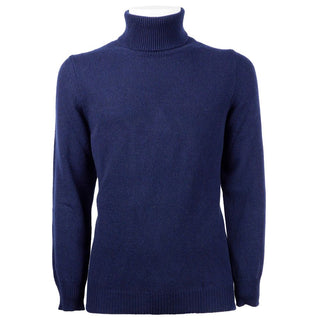 Emilio Romanelli Blue Cashmere Men Sweater - Ginchy