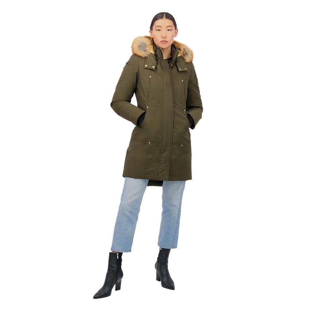 Moose Knuckles Army Cotton Women Coat - Ginchy