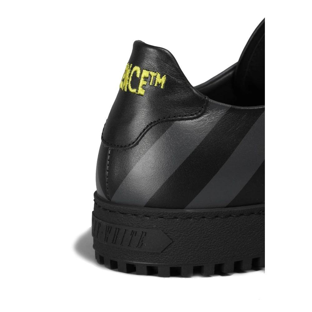 Off-White Black Calfskin Women Sneaker - Ginchy