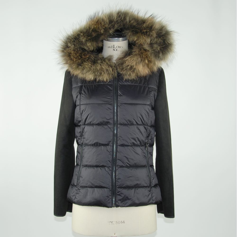 Emilio Romanelli Black Polyester Women Jacket - Ginchy