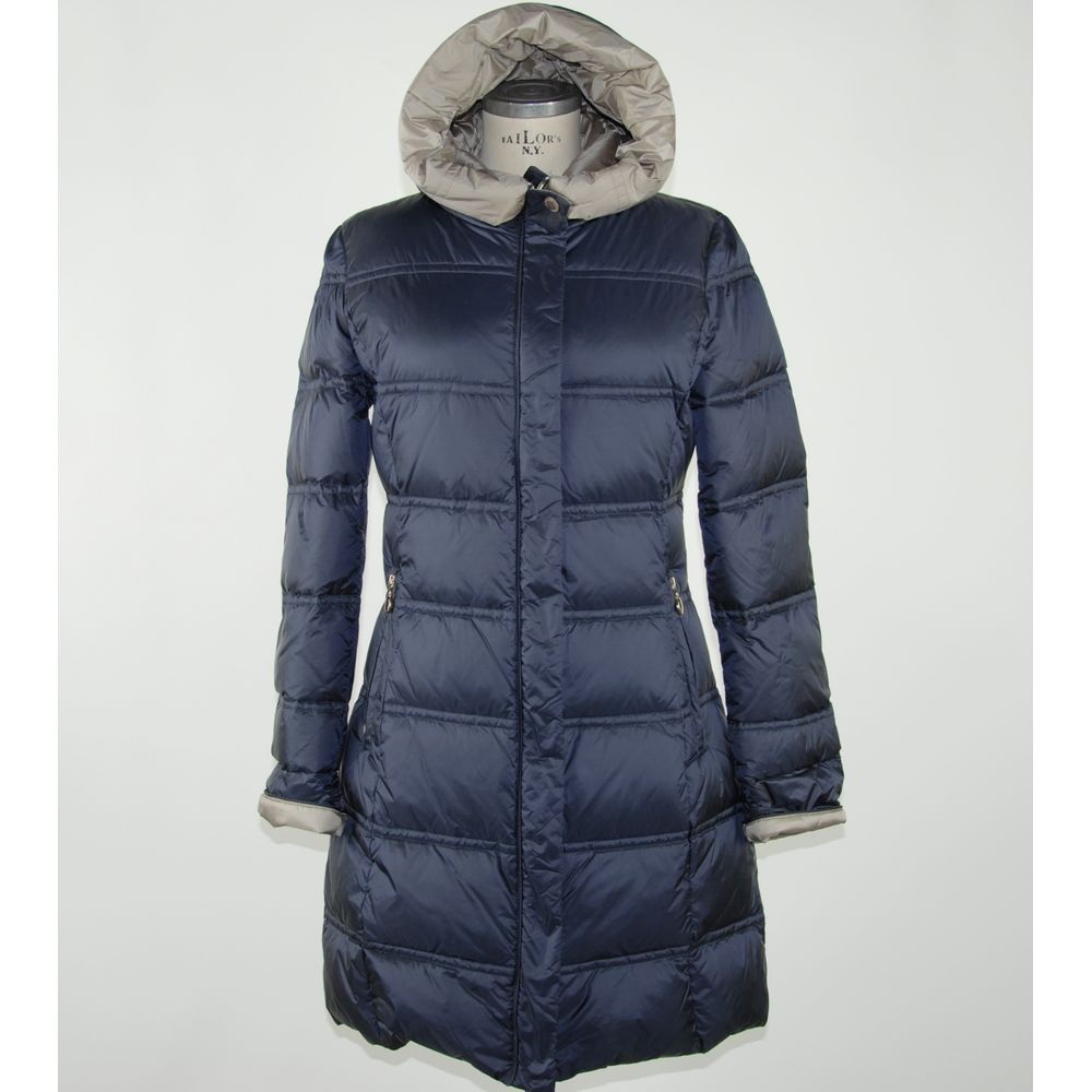Emilio Romanelli Blue Polyester Women Jacket - Ginchy