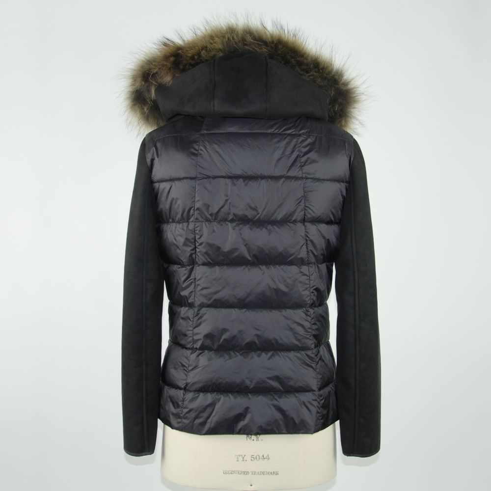 Emilio Romanelli Black Polyester Women Jacket - Ginchy