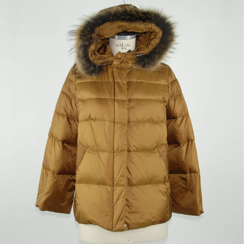 Emilio Romanelli Yellow Polyamide Women Coat - Ginchy