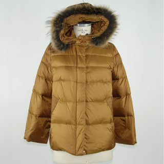 Emilio Romanelli Yellow Polyamide Women Coat - Ginchy