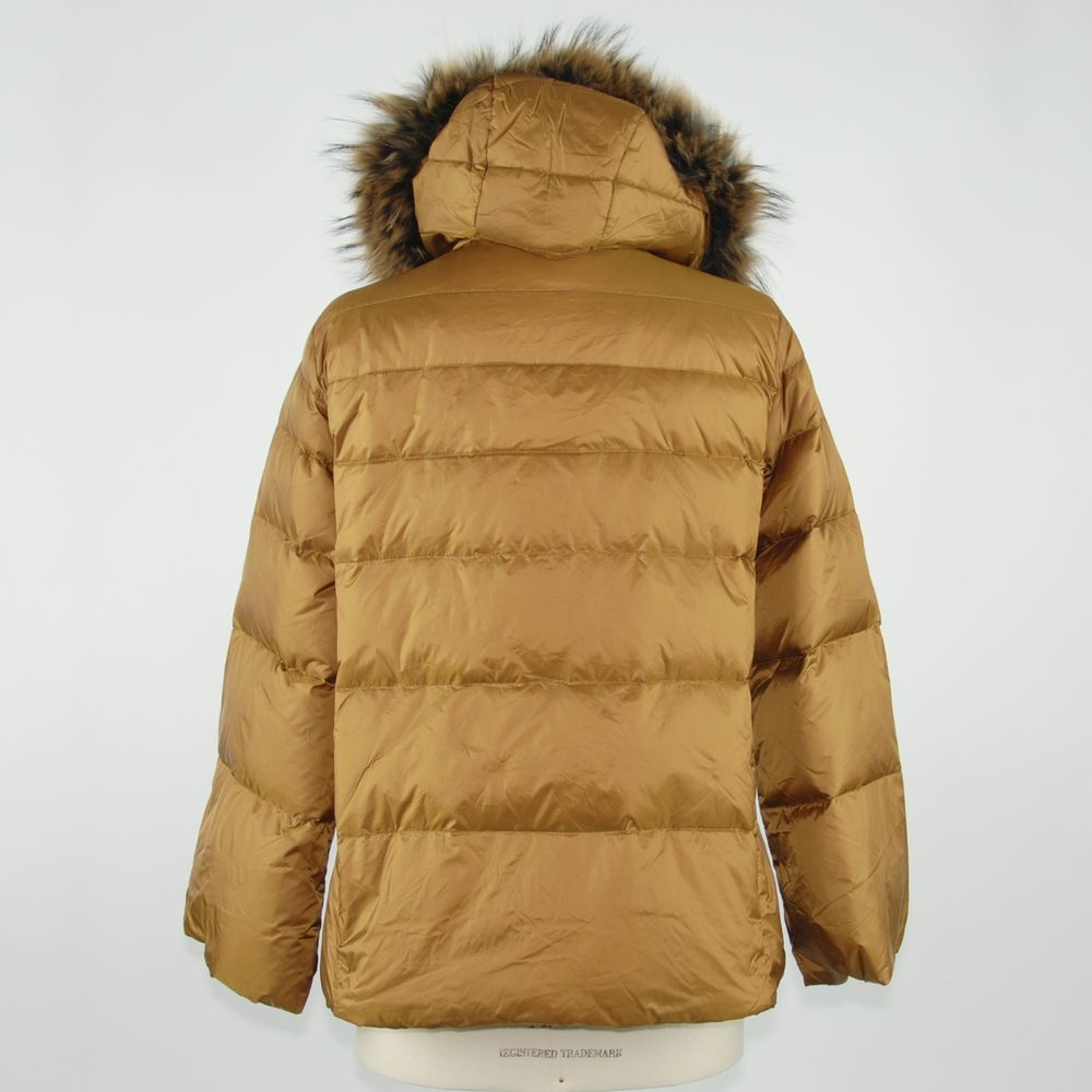 Emilio Romanelli Yellow Polyamide Women Coat - Ginchy