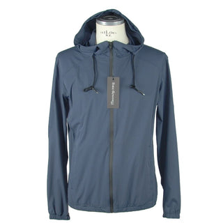 Emilio Romanelli Blue Synthetic Men's Jacket - Ginchy