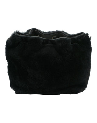 Jimmy Choo Black Leather Top Handle and Shoulder Bag - Ginchy
