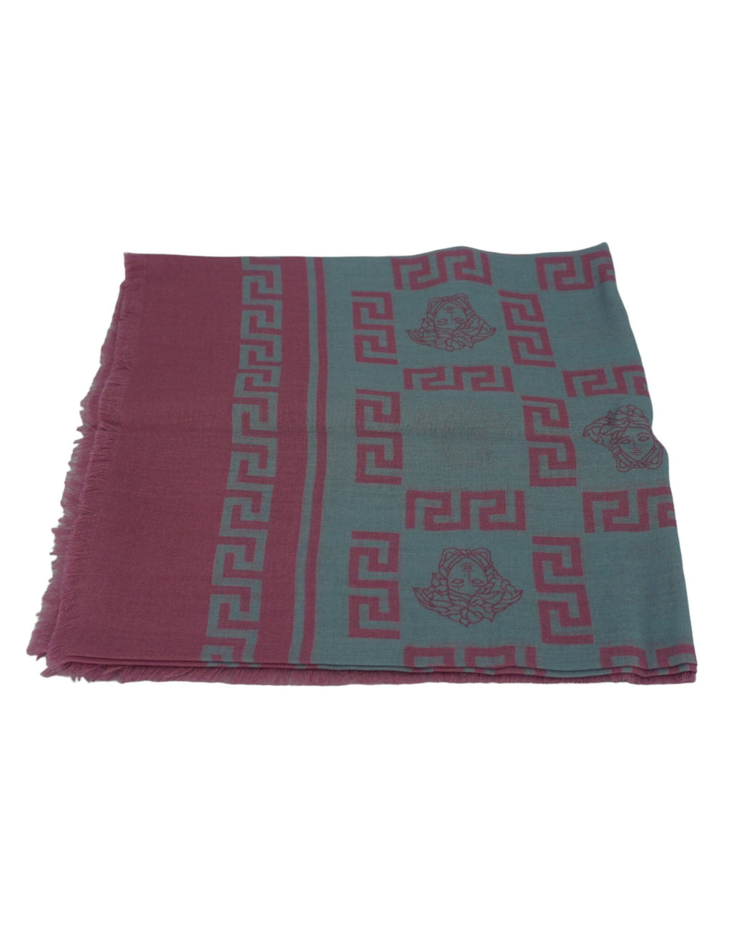 Versace Light Pink MD and Cashmare Medusa Scarf - Ginchy