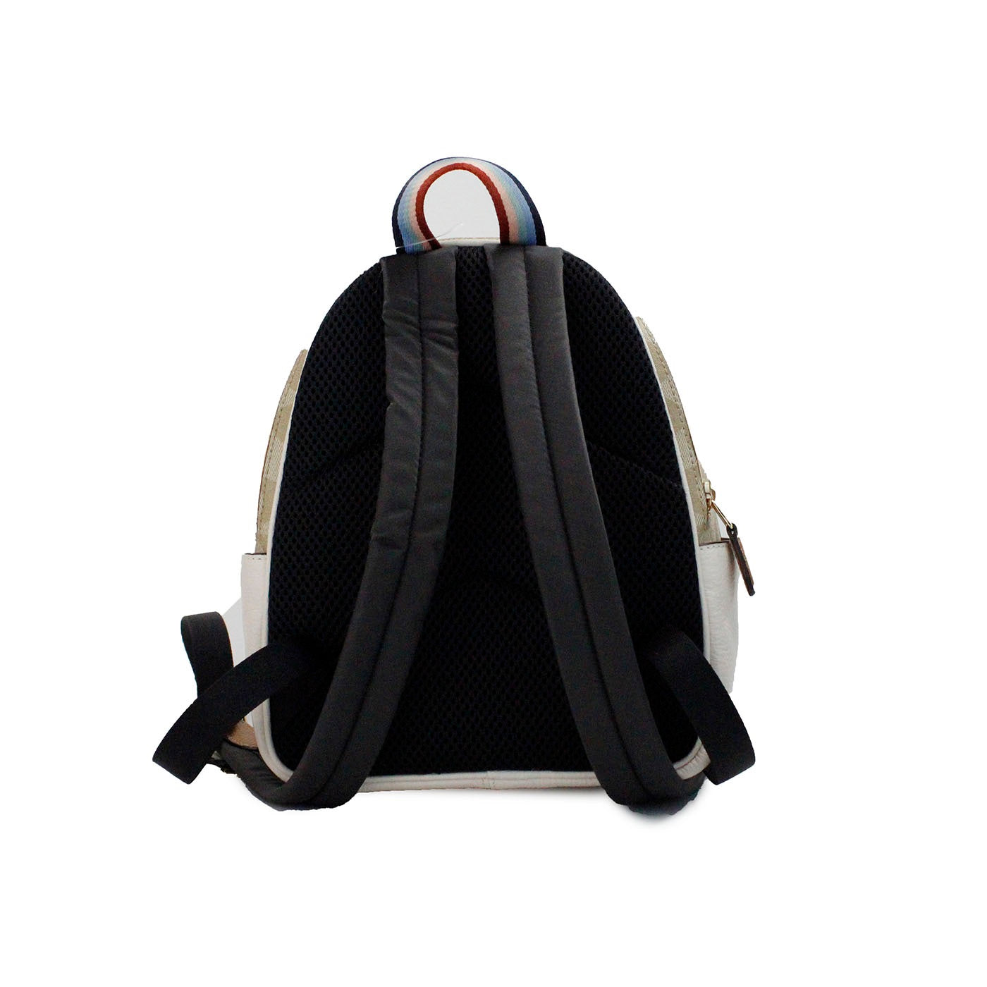 COACH Mini Court Signature Pear Motif Shoulder Backpack Bookbag Bag Chalk Taffy - Ginchy