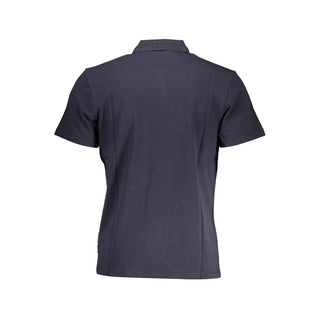 Napapijri Blue Cotton Men Polo - Ginchy