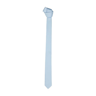 Emilio Romanelli Elegant Silk Sky-Blue Men's Slim Tie - Ginchy