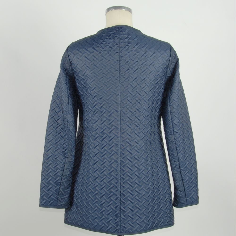 Emilio Romanelli Blue Polyester Women Jacket - Ginchy