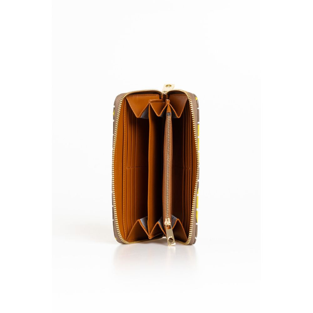 Trussardi Beige Leather Women Wallet - Ginchy