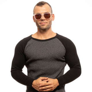 Police Transparent Men Sunglasses - Ginchy