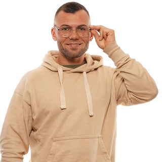 BMW Silver Men Optical Frames - Ginchy