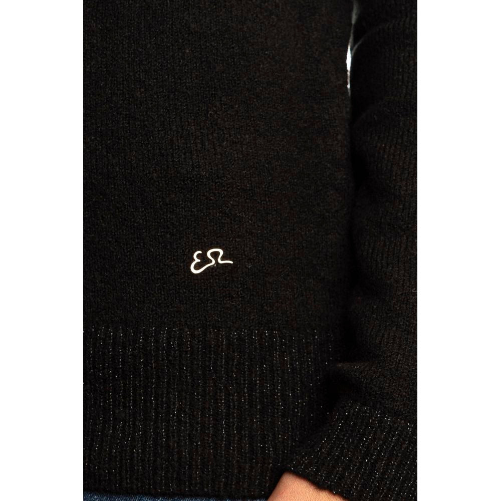 Yes Zee Black Viscose Sweater - Ginchy