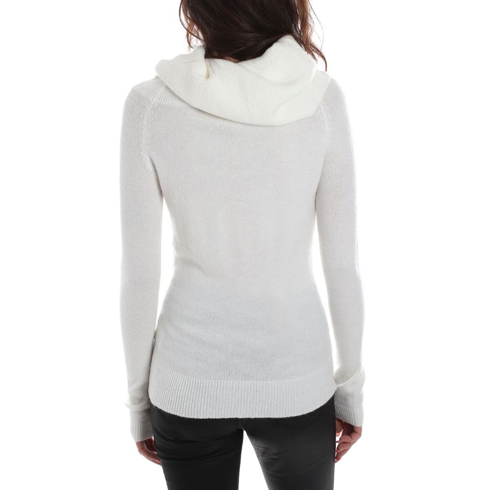 Yes Zee White Viscose Sweater - Ginchy