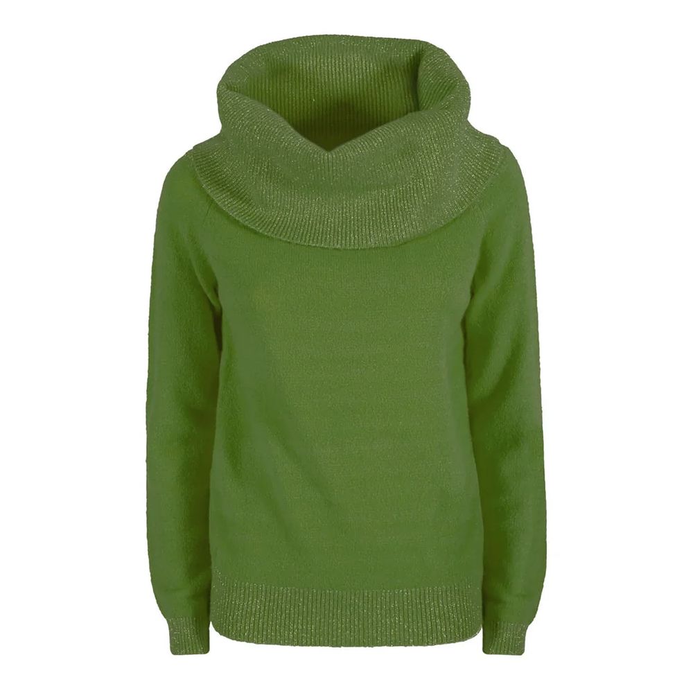 Yes Zee Green Viscose Sweater - Ginchy