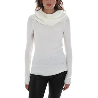 Yes Zee White Viscose Sweater - Ginchy