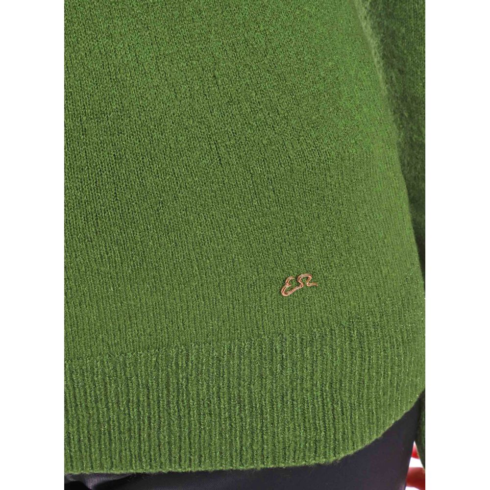 Yes Zee Green Viscose Sweater - Ginchy