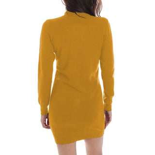 Yes Zee Yellow Viscose Dress - Ginchy