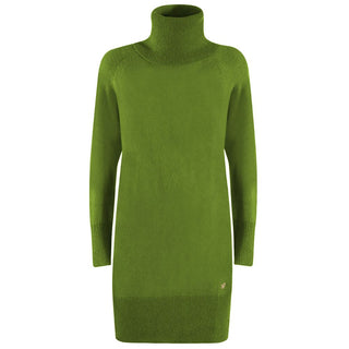 Yes Zee Green Viscose Dress - Ginchy
