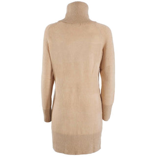 Yes Zee Beige Viscose Dress - Ginchy
