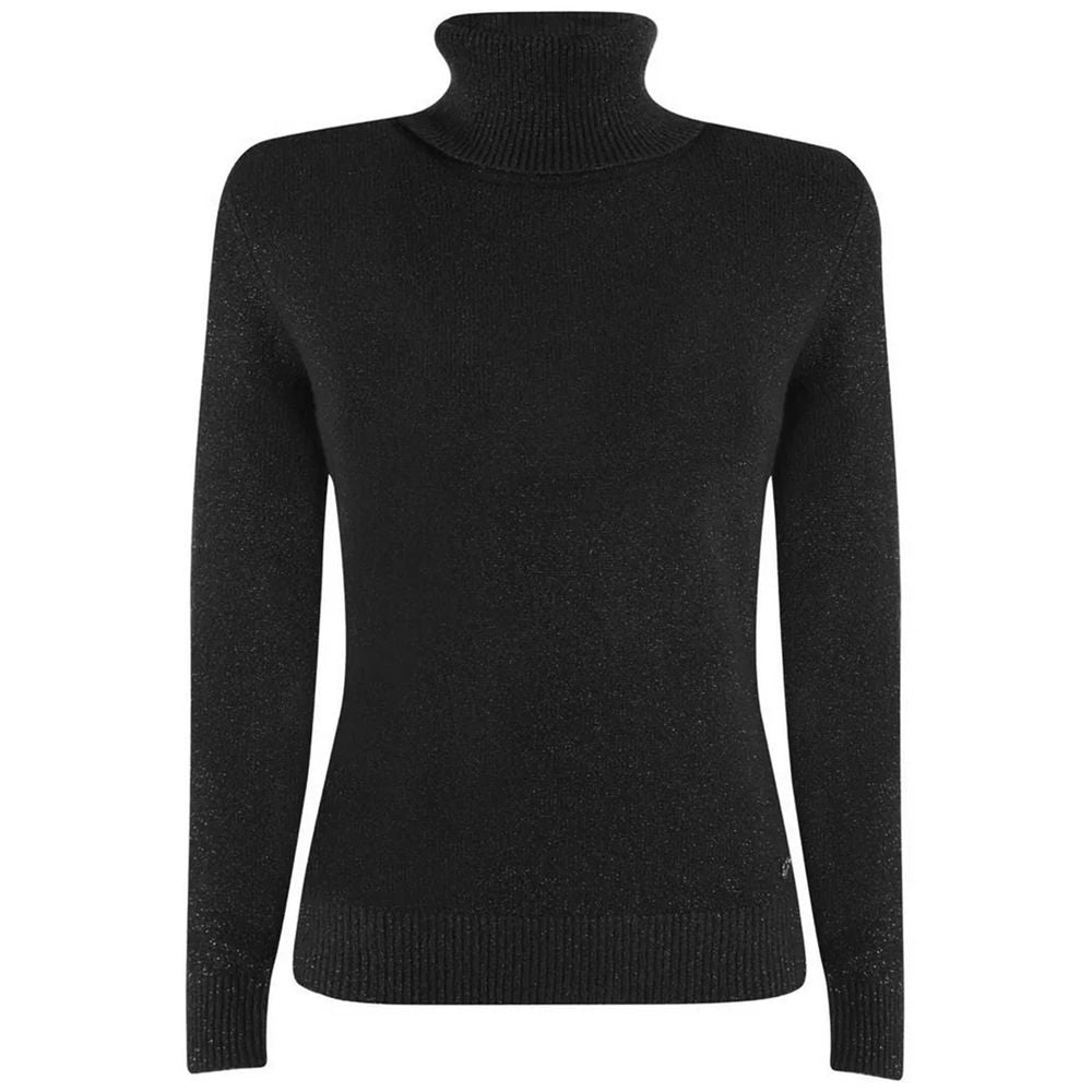 Yes Zee Black Viscose Sweater - Ginchy