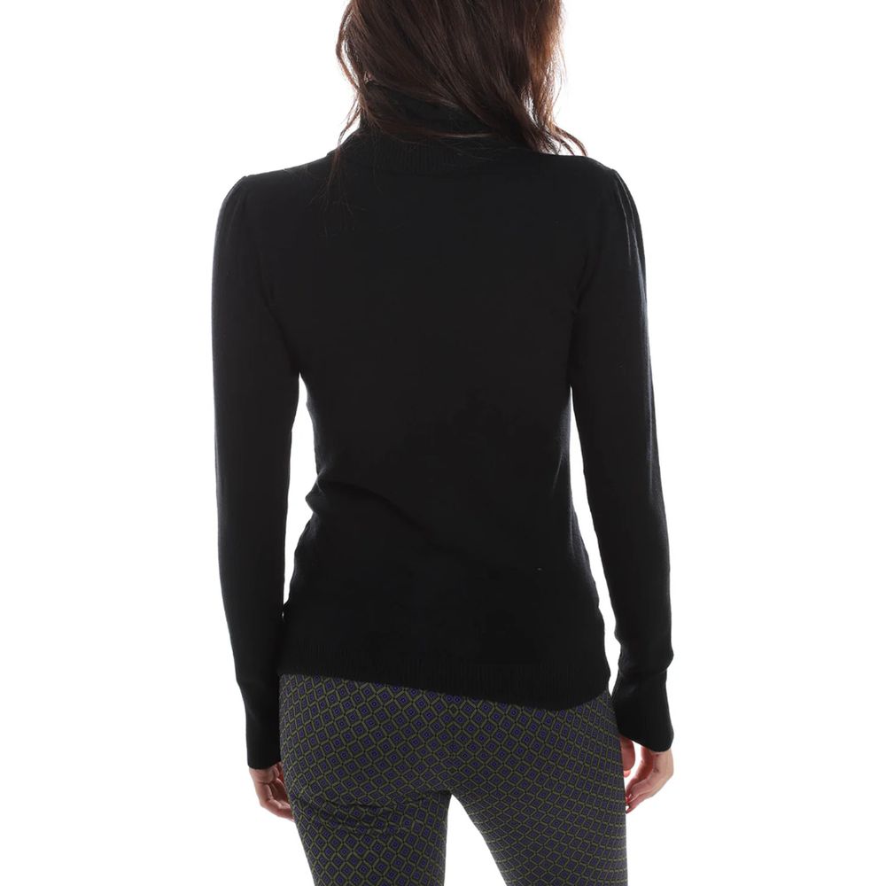 Yes Zee Black Viscose Sweater - Ginchy