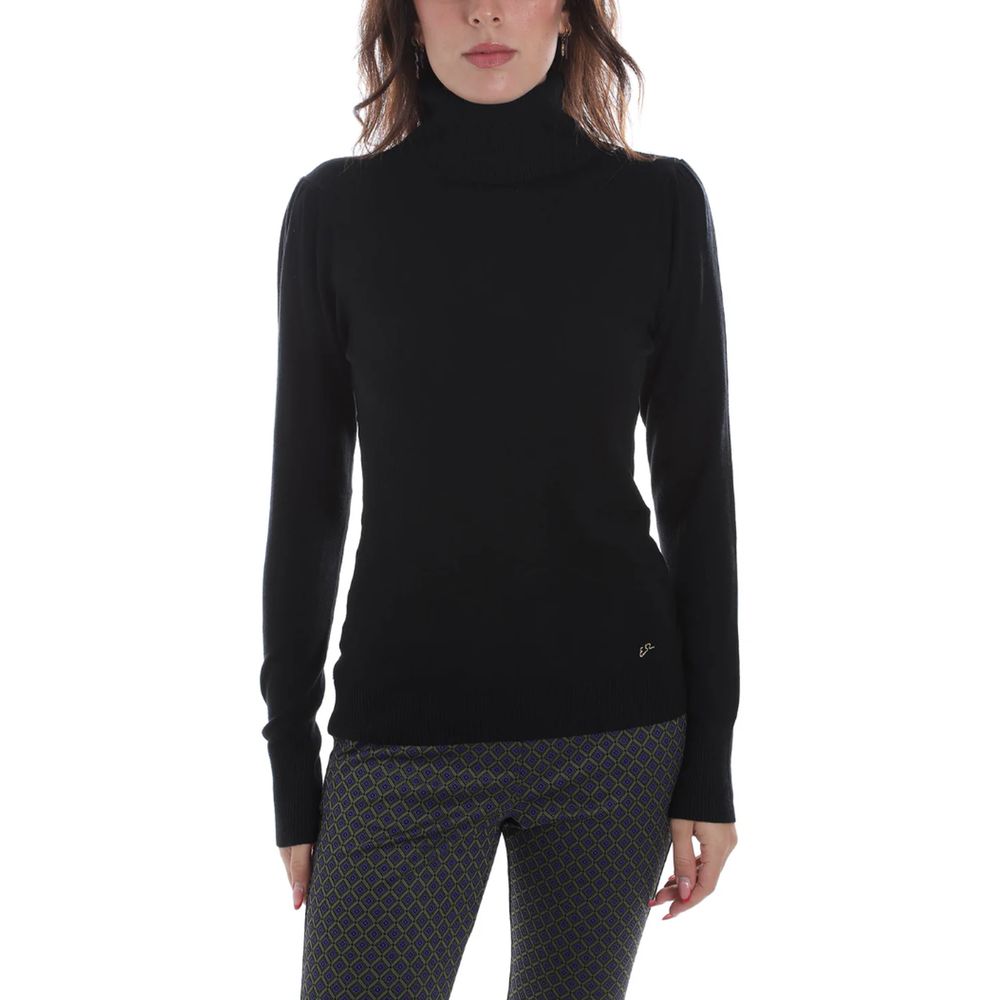 Yes Zee Black Viscose Sweater - Ginchy
