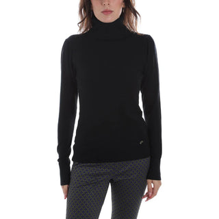 Yes Zee Black Viscose Sweater - Ginchy