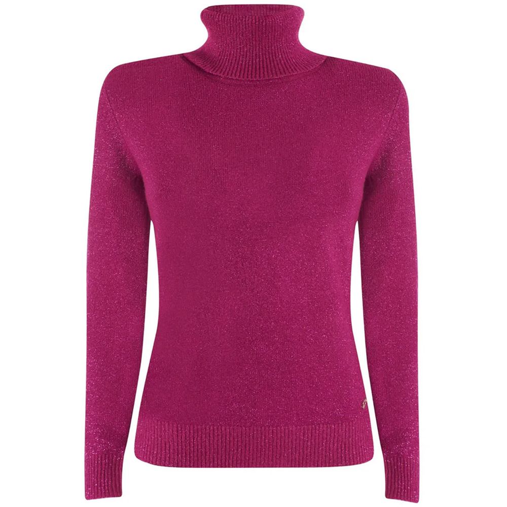 Yes Zee Fuchsia Viscose Sweater - Ginchy